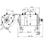 Dynamotor 11A, Mod-lys rotation