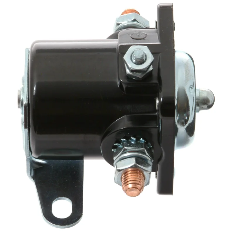 Startrelæ 6V, Isoleret / + Trykknap