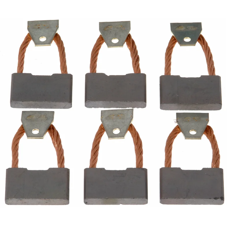 Kulbørstesæt, 8x38x20mm (6)