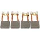 Kulbørstesæt, 9,5x28,5x27 (4 stk), 12V