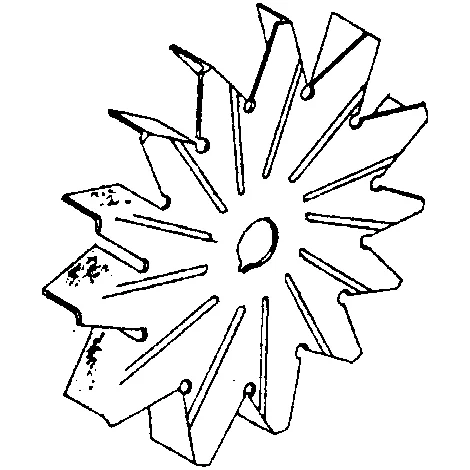 Ventilatorskive 15x137, Marelli