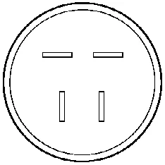 Pakning til regulator, 4 stifter, ND