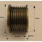 Remskive 17x50 mm, 8 spore