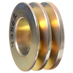 Remskive 2V, 17x76 9,5 mm rem