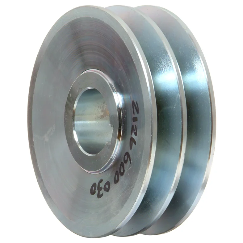 Remskive 30x107 mm, 2 spår