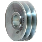 Remskive 30x107 mm, 2 spår