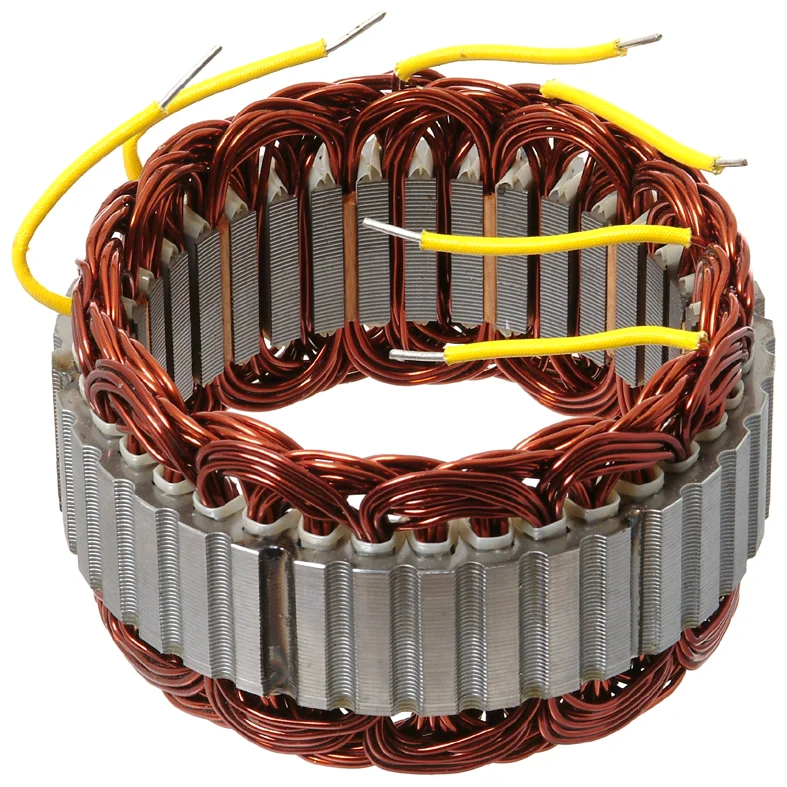 Stator 12V-55/65A, med endeplade