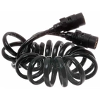 Trailerkabel spiral kon. 2,5 m.