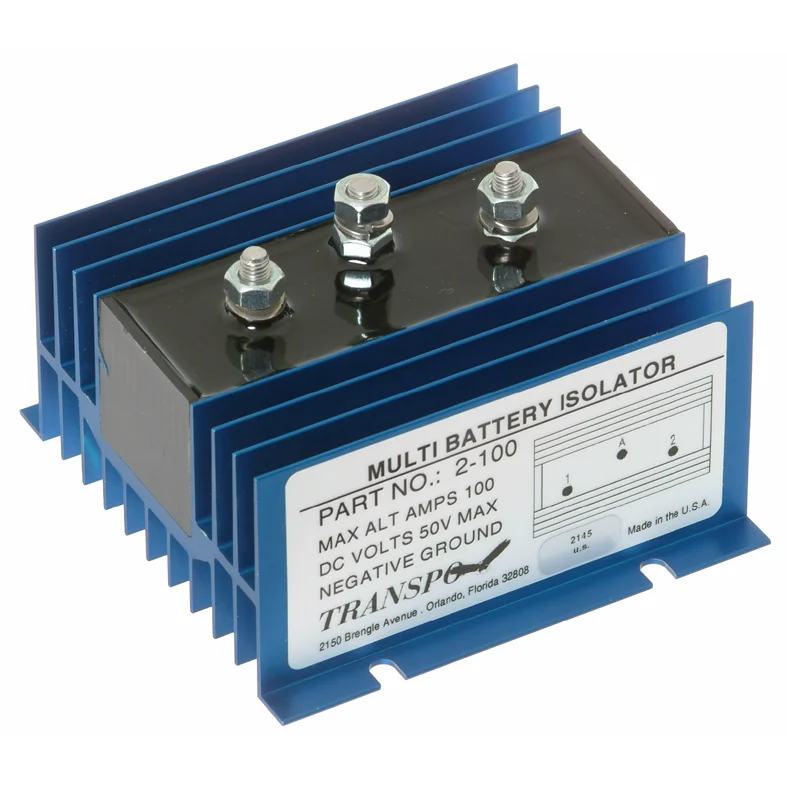 Batteri Isolator 100A, 3 kontakt
