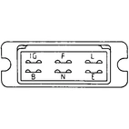 Spændingsregulator Mits. RQB-2220D2