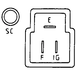 Spændingsregulator ND 026000-2370/80
