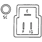 Spændingsregulator ND 026000-2370/80