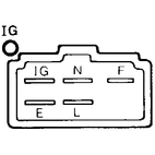 Spændingsregulator 026000-1670, 24V