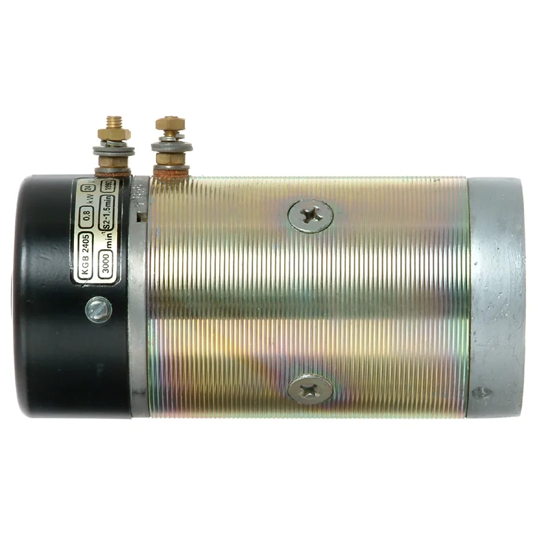 DC-motor 24V, 0,8kw, UD 81mm.