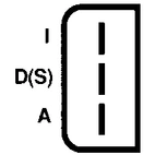 Spændingsregulator Mits. A866X 24272