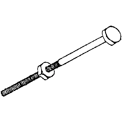 Endepladebolt Fiat/Marelli