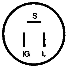 Spændingsregulator ND 126000-1260, 12V