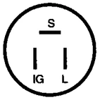 Spændingsregulator ND 126000-1260, 12V