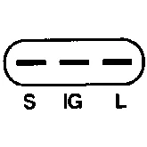Spændingsregulator 126000-1580/1670,12V