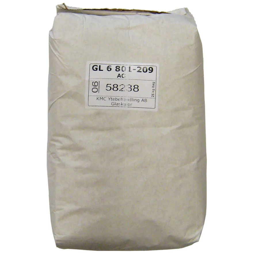 Blæsterm. Glaskugler 25Kg/pakke