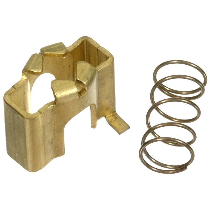 Kulholderplade + fjeder, Bosch startmotor