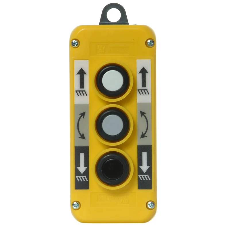 Betjeningsboks, 3 trykknapper