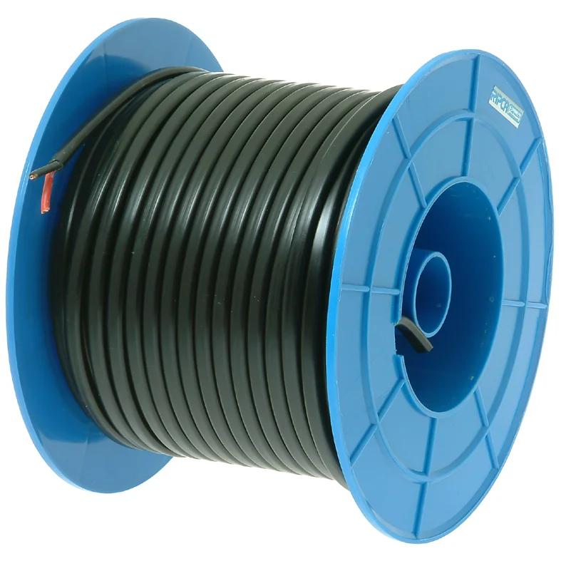 Kabel 2x2,5 mm² x 50 m / L. Sort