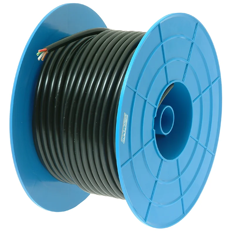 Kabel 4x1,5 mm² x 50 m/L. Sort