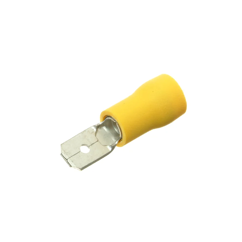 Fladstift 6,3x0,8mm, 50 stk