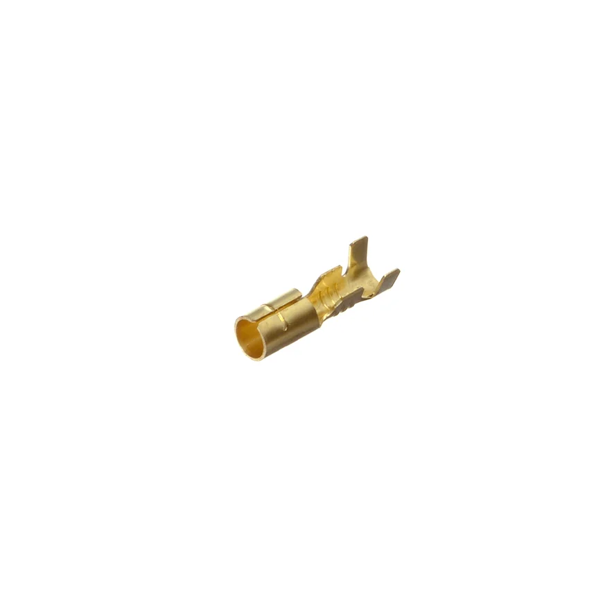 Rundstiftshylster isoleret 4mm, 100 stk