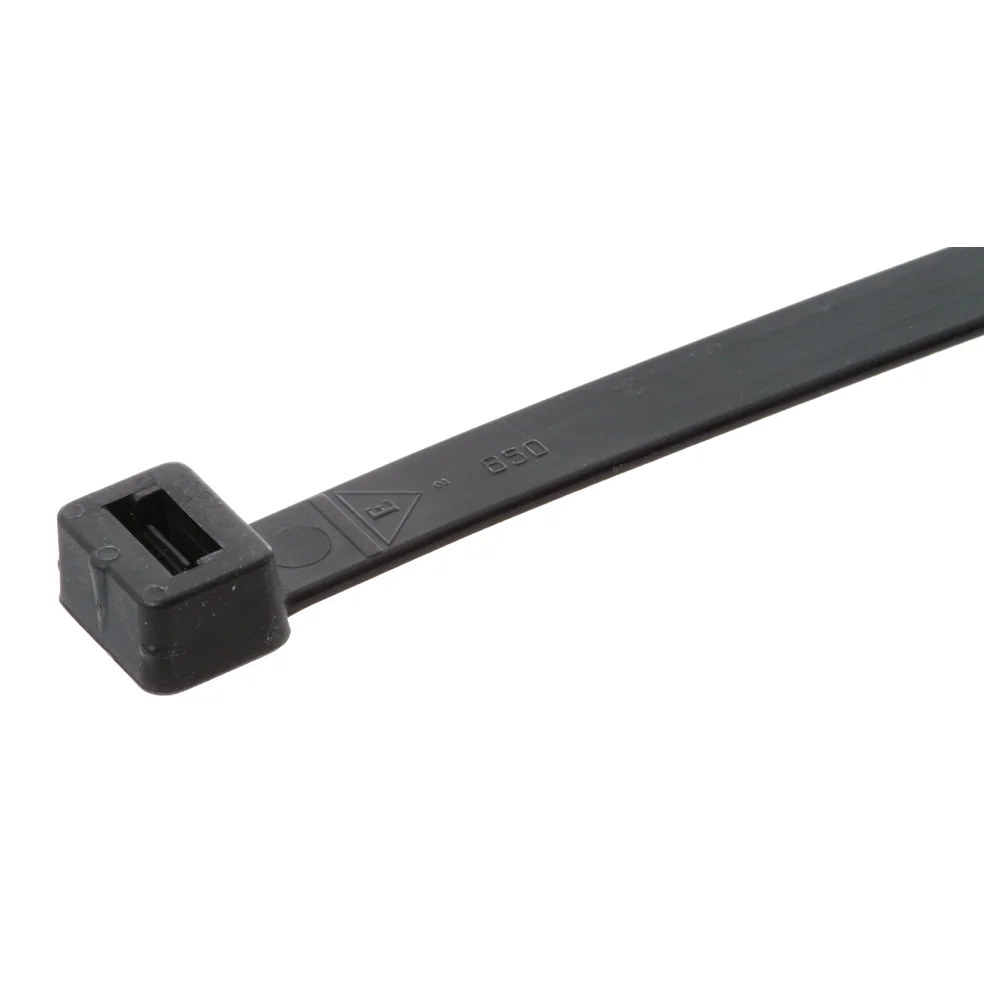 Buntbånd sort 850x12.5mm, 50 stk