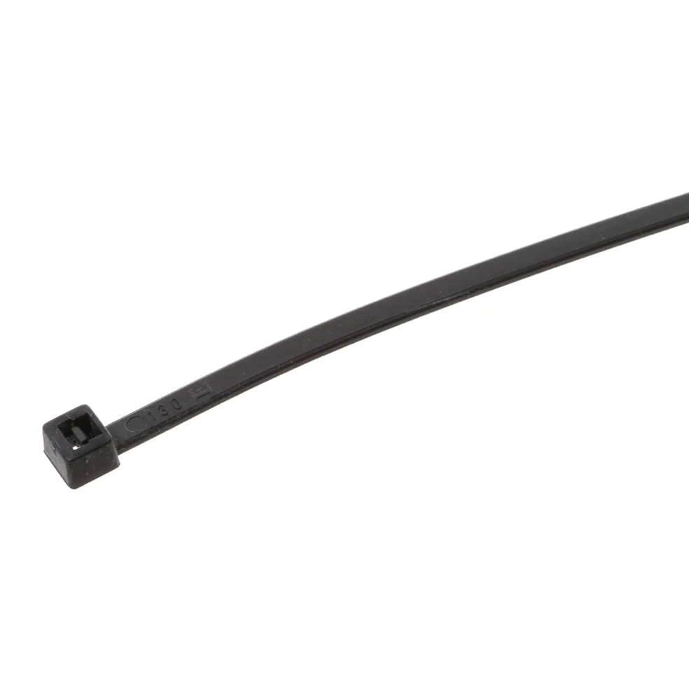 Buntbånd sort 360x4,8mm, 100 stk