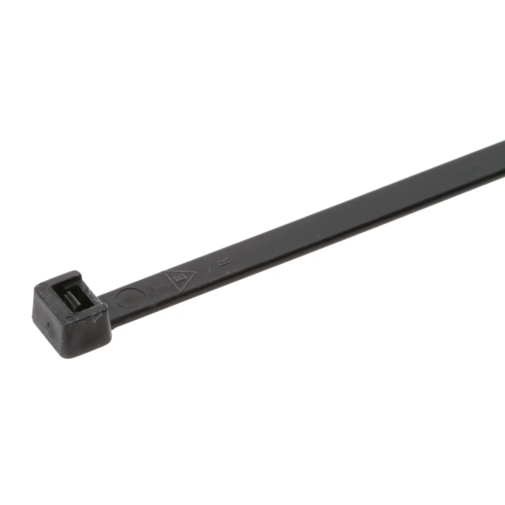 Slynge sort 300x7,8mm, 100 stk