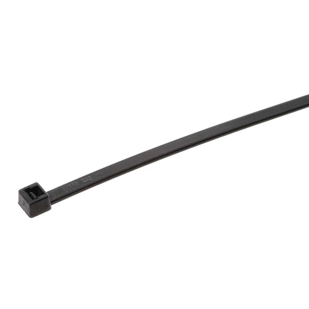 Kabelbinders sort 290x4,8mm, 100 stk