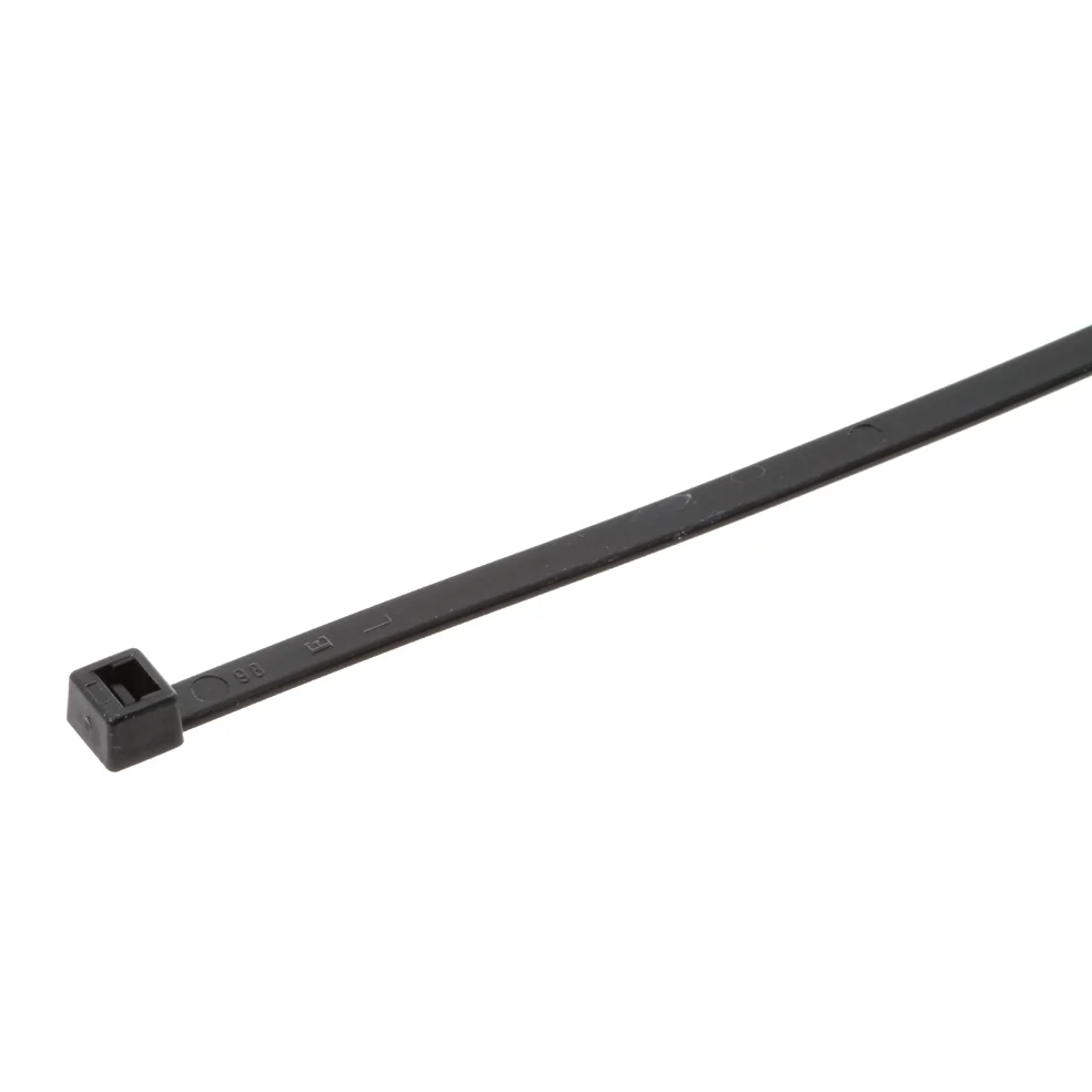 Buntbånd sort 178x4,8mm, 100 stk