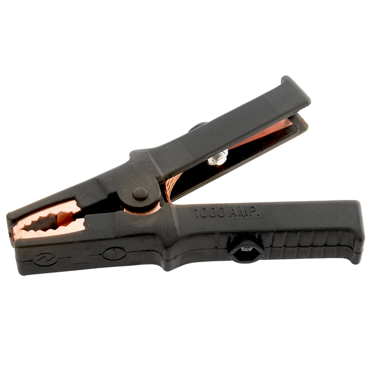 Batteriklammer 600A sort