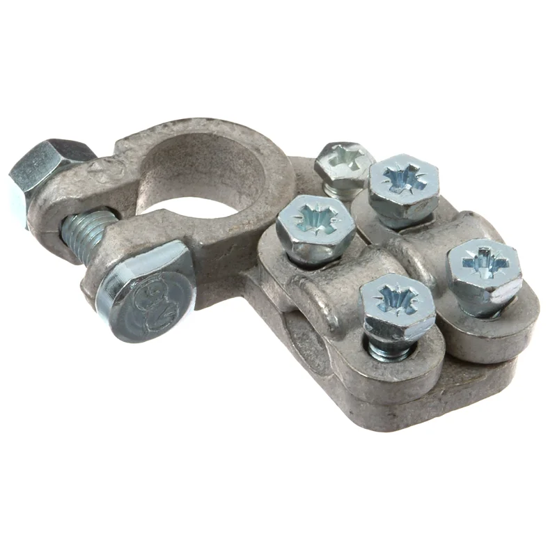 Batteripolbeskyttelse (+) vinklet