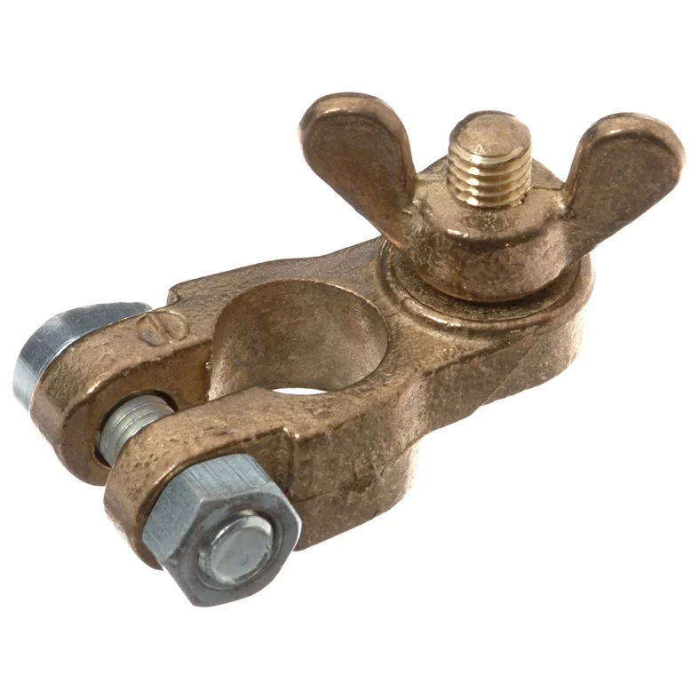 Batteripolbeskyttelse (-) Vinge-møtrik