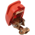 Batteripolsdæksel hurtigkobling rød