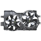 Dobbelt kølerventilator Chrysler