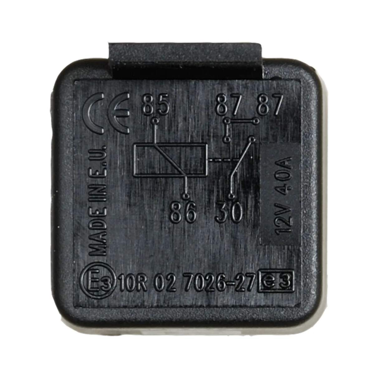 Mini-relæ 12V-40A, 5-ben