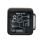 Minirelæ 5-pins, 24V-20A, N/O