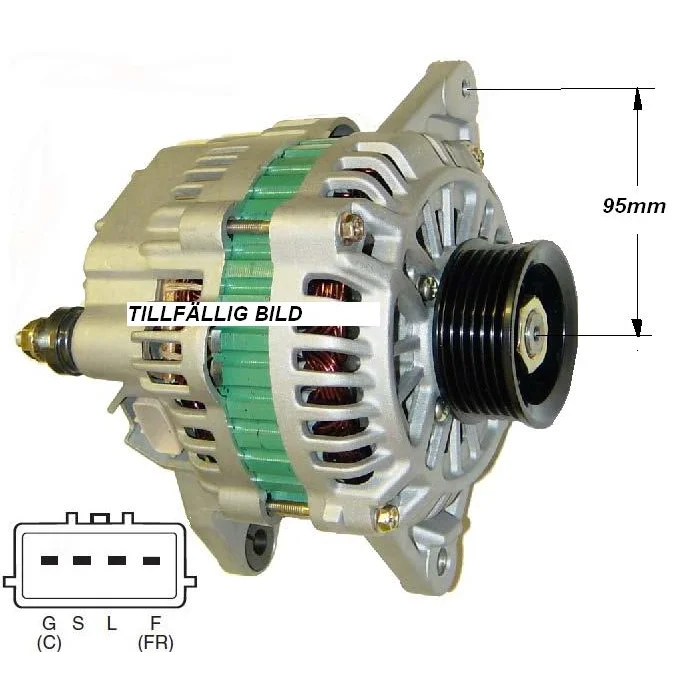 Generator 12V-120A passer Mitsubishi