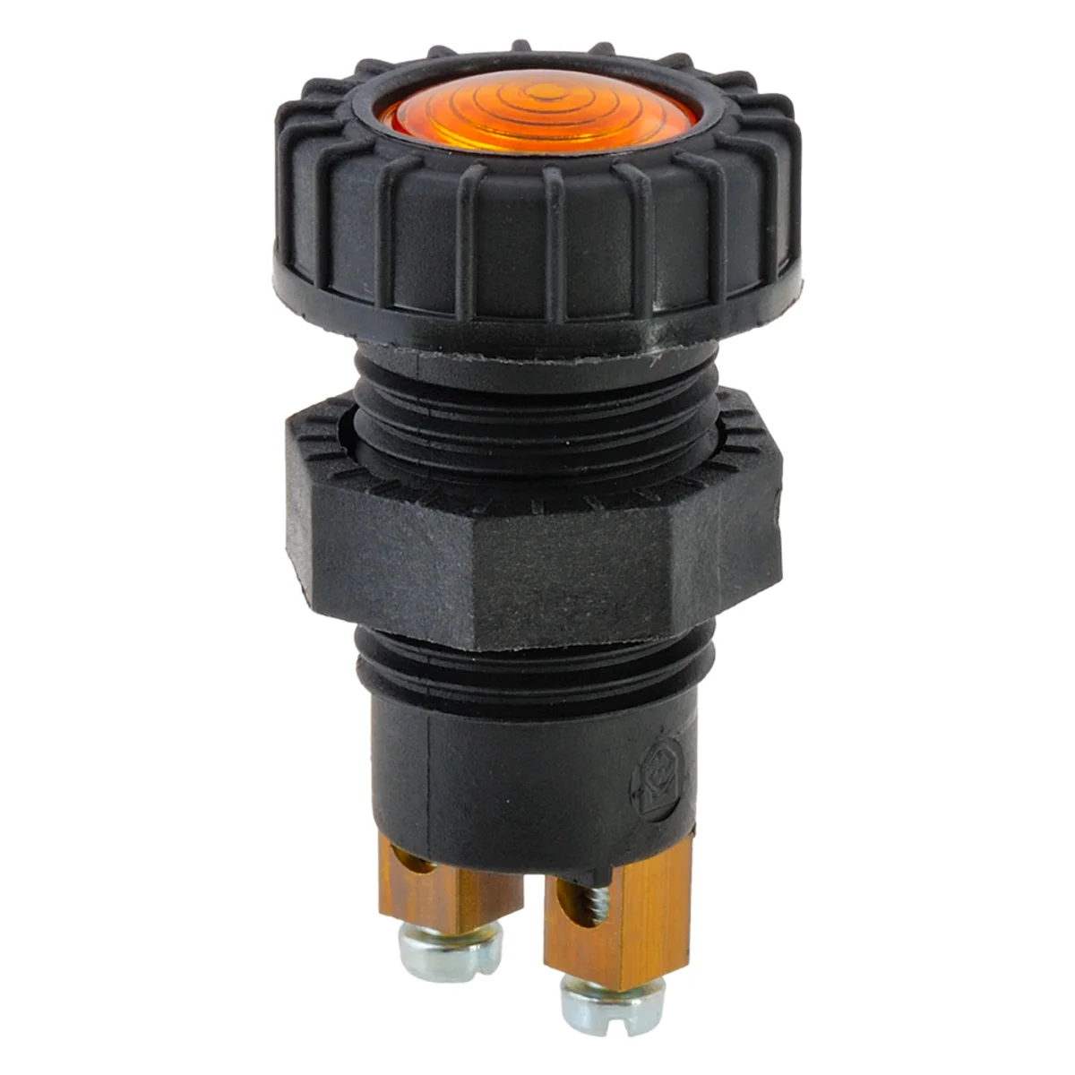 Kontrollampe Orange, Sokkel BA9s