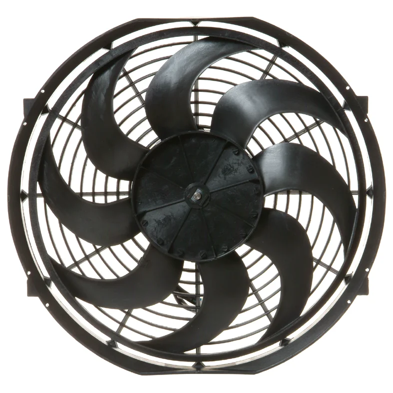 Ventilatorskive motor platt 12V, UD-36cm
