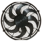 Ventilatorskive motor platt 12V, UD-36cm
