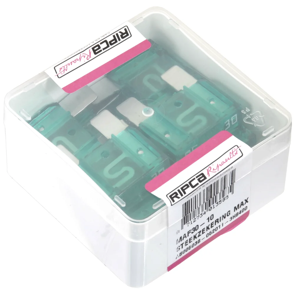 Maxi sikring 30A, 10 stk