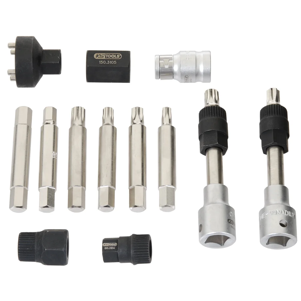 Friløbsremssæt forløbsrem. 13 stk