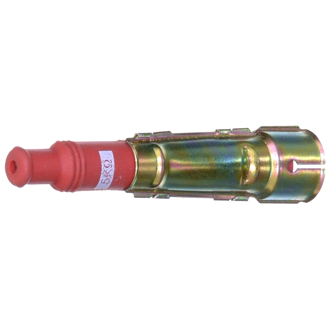 Tændhatt metall rak, 5000 ohm