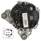 VW Amarok Generator 12V-110A, 6-gear